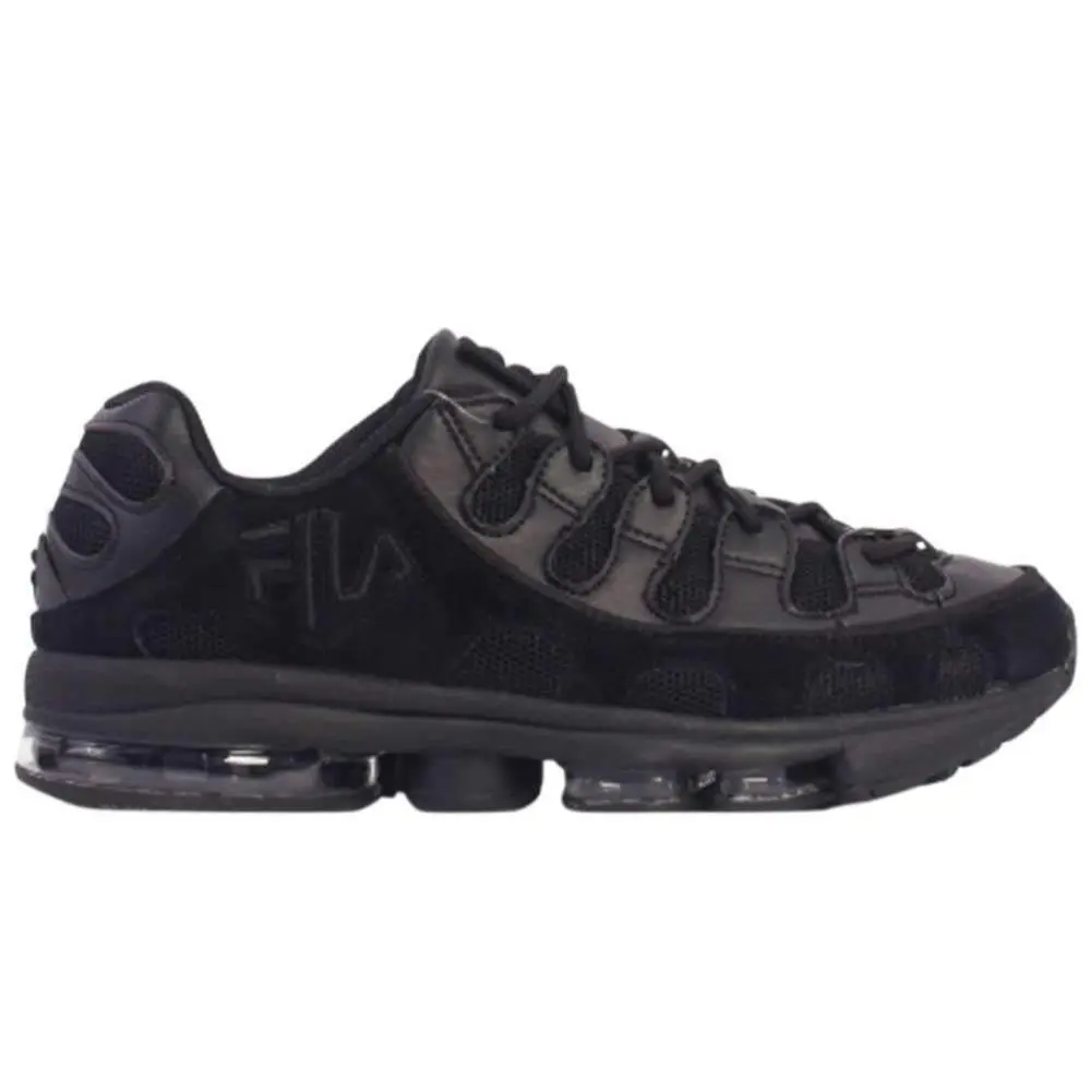 Fila Men`s Silva Trainer Running Shoes Black/black/black Size 13
