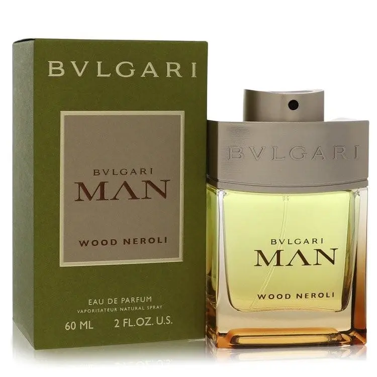 Man Wood Neroli  Eau De Parfum Spray 2 oz / e 60 ml by Bvlgari