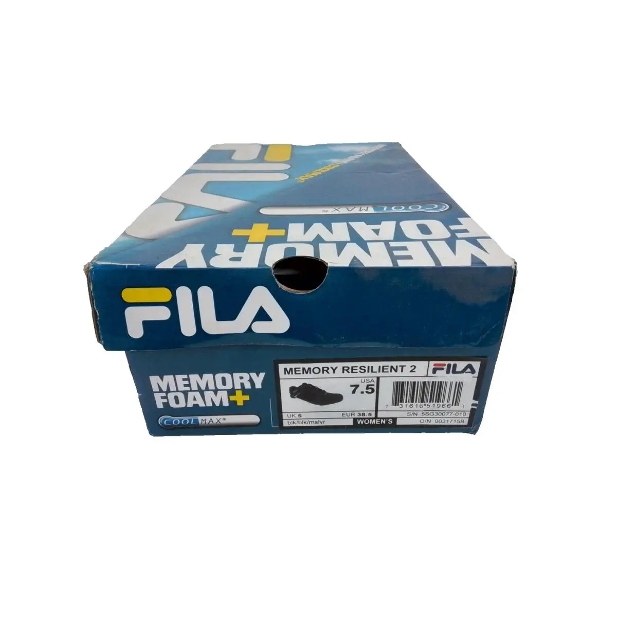 Fila shoes - Black (UPC: 731616519661) 7