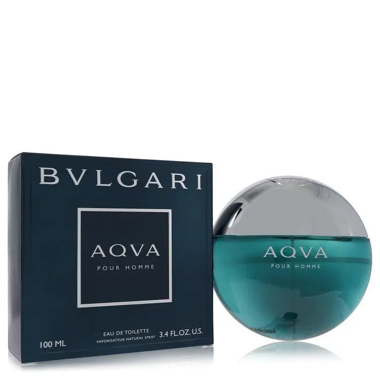 Aqua Pour Homme  Eau De Toilette Spray 3.3 oz / e 100 ml by Bvlgari