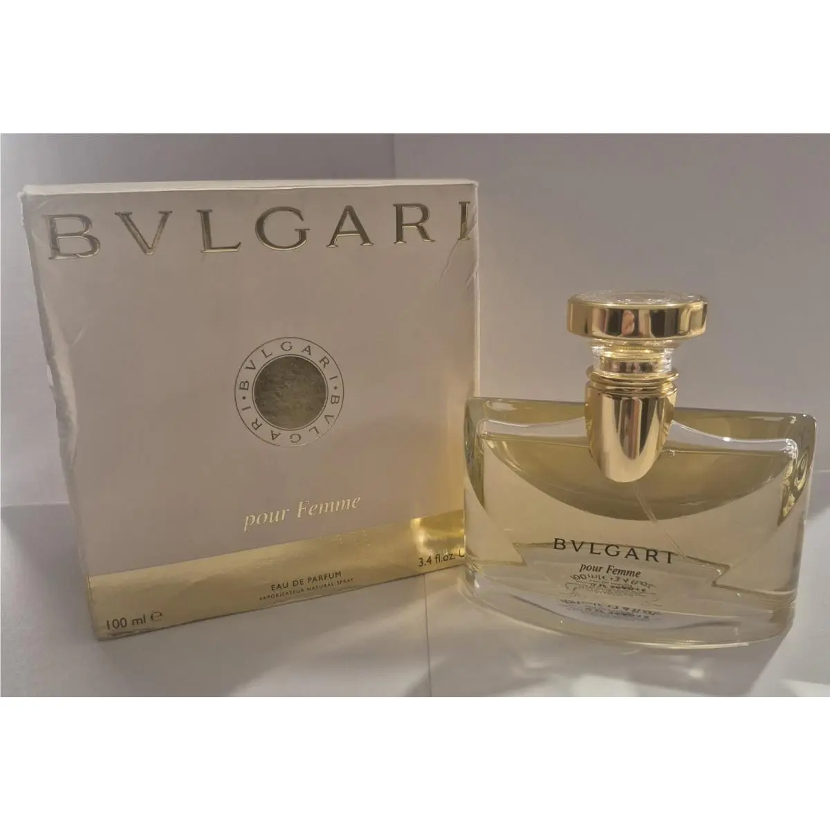 Pour Femme 3.4 oz Edp Spray New/as Pictured Batch Code 01F16AD1 by Bvlgari