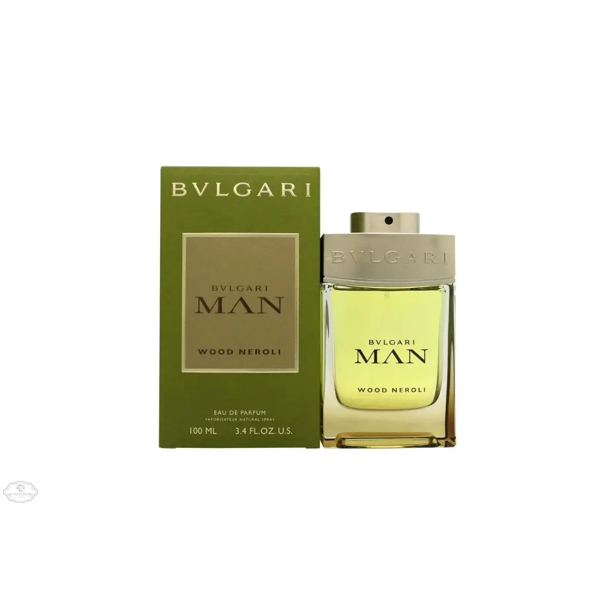 Man Wood Neroli 3.4 Fl Oz Eau De Parfum Spray Bottle by Bvlgari