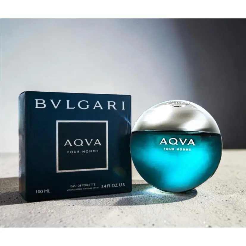 Aqva Pour Homme Eau De Toilette 3.4 oz 100ml For Men Spray by Bvlgari