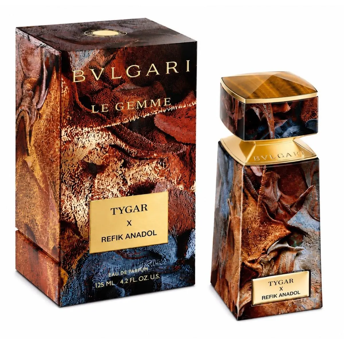 Le Gemme Tygar x Refik Anadol Edp 4.2 oz / 125ml Unisex by Bvlgari