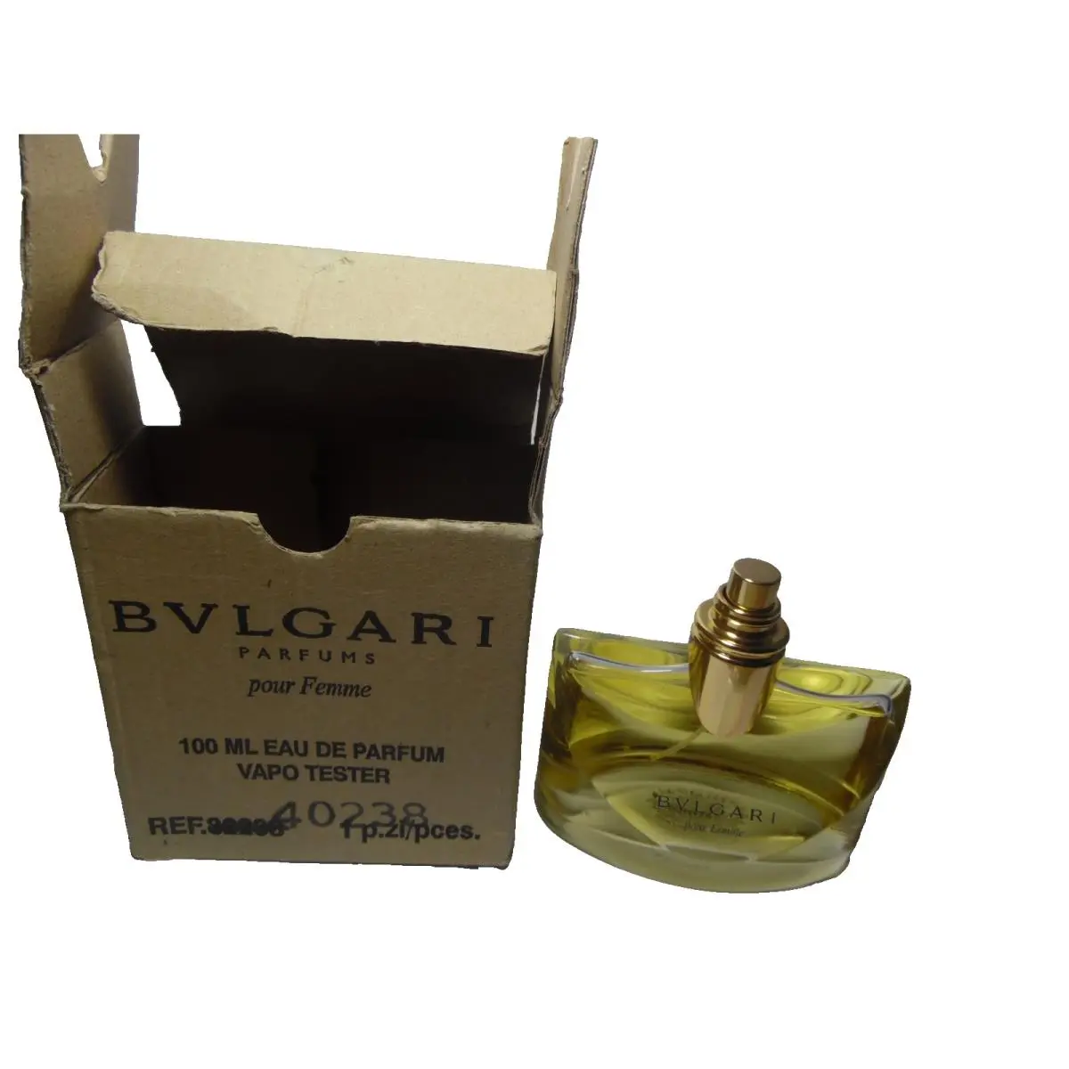 Pour Femme Eau De Parfum 100ml / 3.4 Fl. Oz Tester Box by Bvlgari