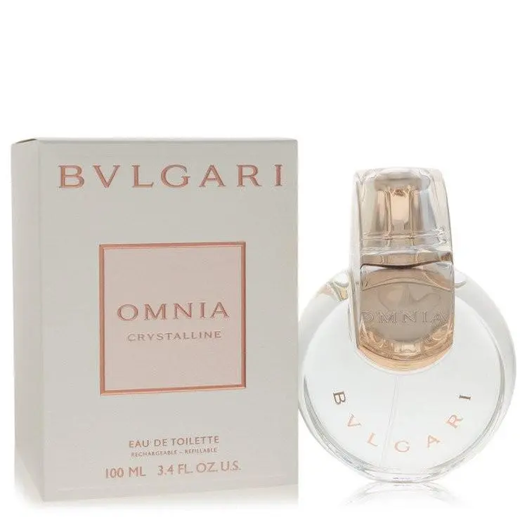 Omnia Crystalline  Edt Refillable 3.4 oz / e 100 ml by Bvlgari