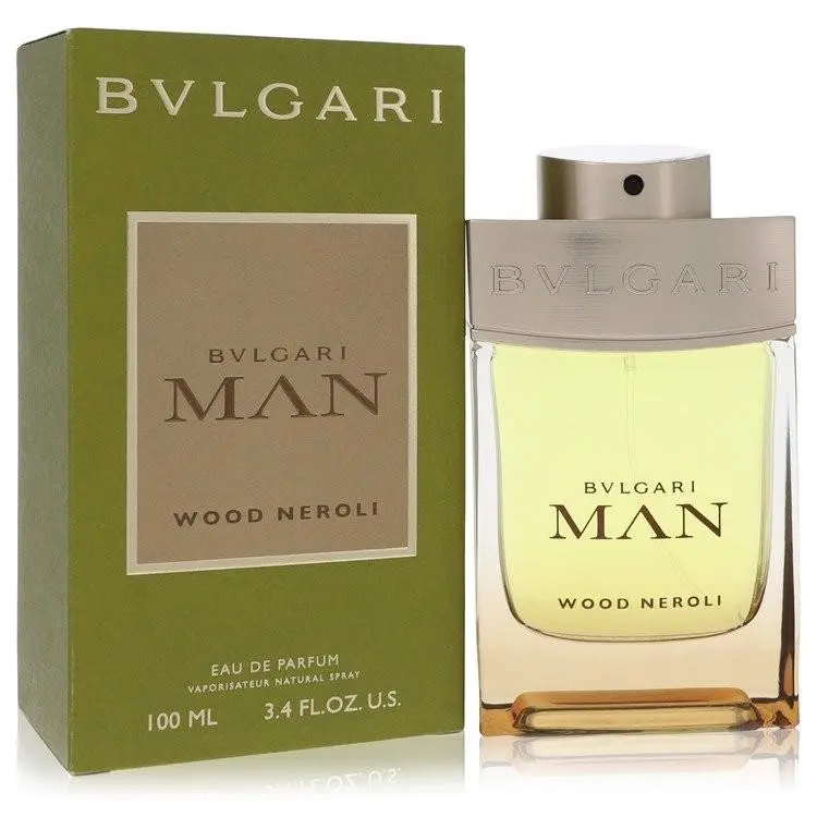 Man Wood Neroli  Eau De Parfum Spray 3.4 oz / e 100 ml by Bvlgari