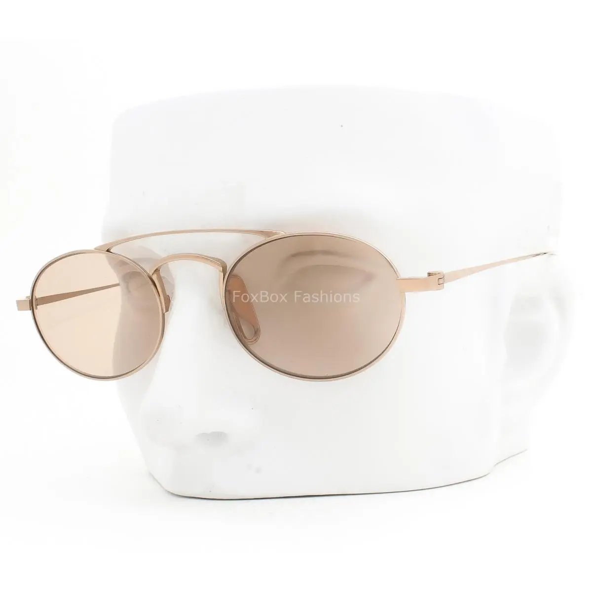 Sunglasses Shiny Rose Gold Titanium AR 6161T 338693 with Case by Giorgio Armani