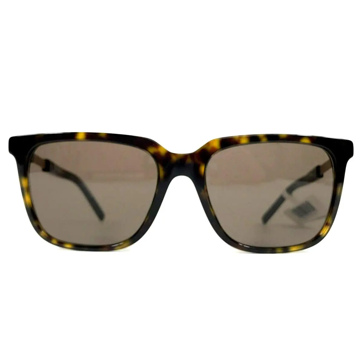 Giorgio Armani Sunglasses AR8202-U 5879/73 Havana Gold Square with Brown Lenses