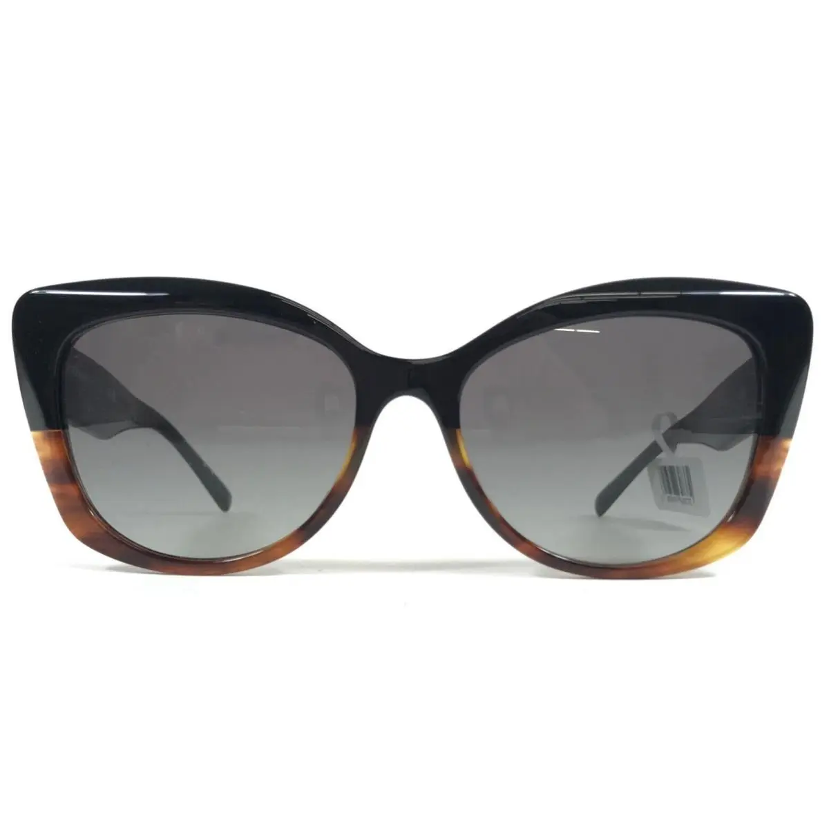 Sunglasses AR8161 5928/11 Black Striped Brown with Gradient Gray by Giorgio Armani