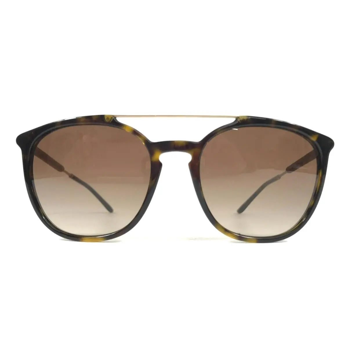 Giorgio Armani Sunglasses AR8198 5026/13 Havana Square Frames w/ Gradient Brown