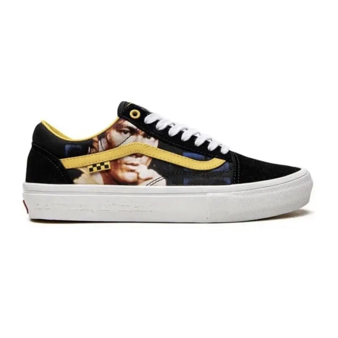 Skate Old Skool Bruce Lee Black Yellow Men`s Size 9/Women 10.5 Shoes by Vans