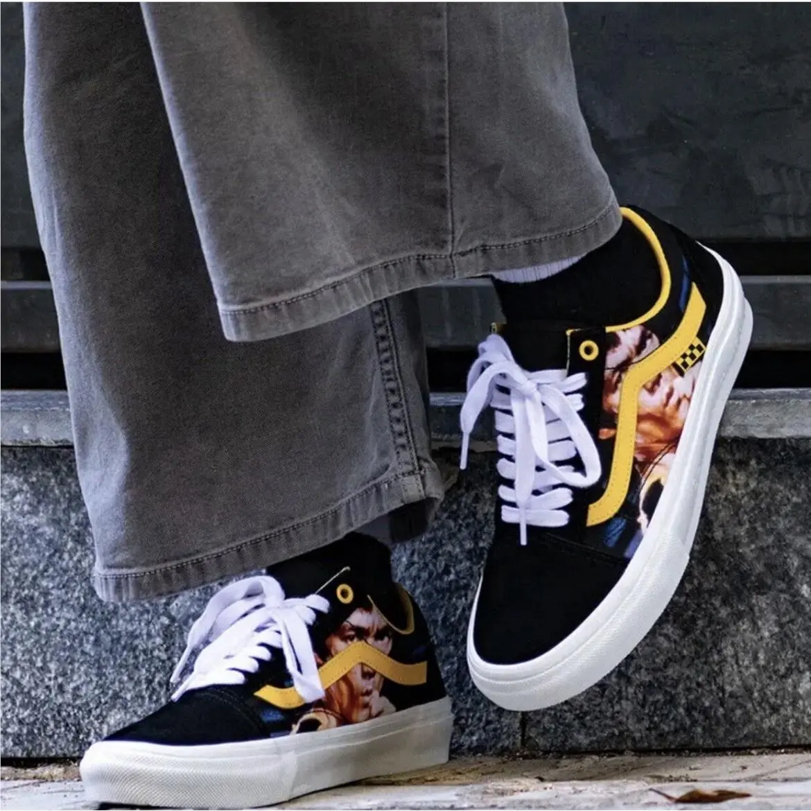 Vans shoes - Old Skool Bruce Lee - Old Skool Bruce Lee - VN0A5FCBY23 - Black 2