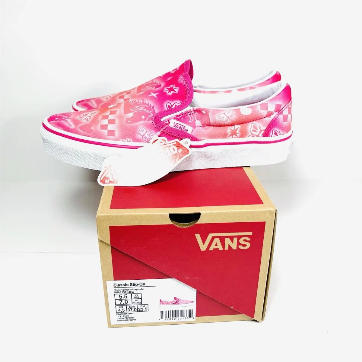 Vans shoes - VANS Better Together - Better Together - VN0A33TB42W1 - Pink 8