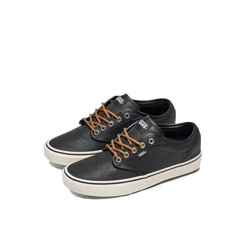 Vans shoes - va 327 l 68 x - VA327L68X_Black - leather black marshmallow (UPC: 190284676517) 0