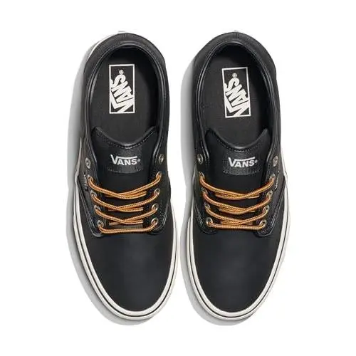 Vans shoes - va 327 l 68 x - VA327L68X_Black - leather black marshmallow (UPC: 190284676517) 3