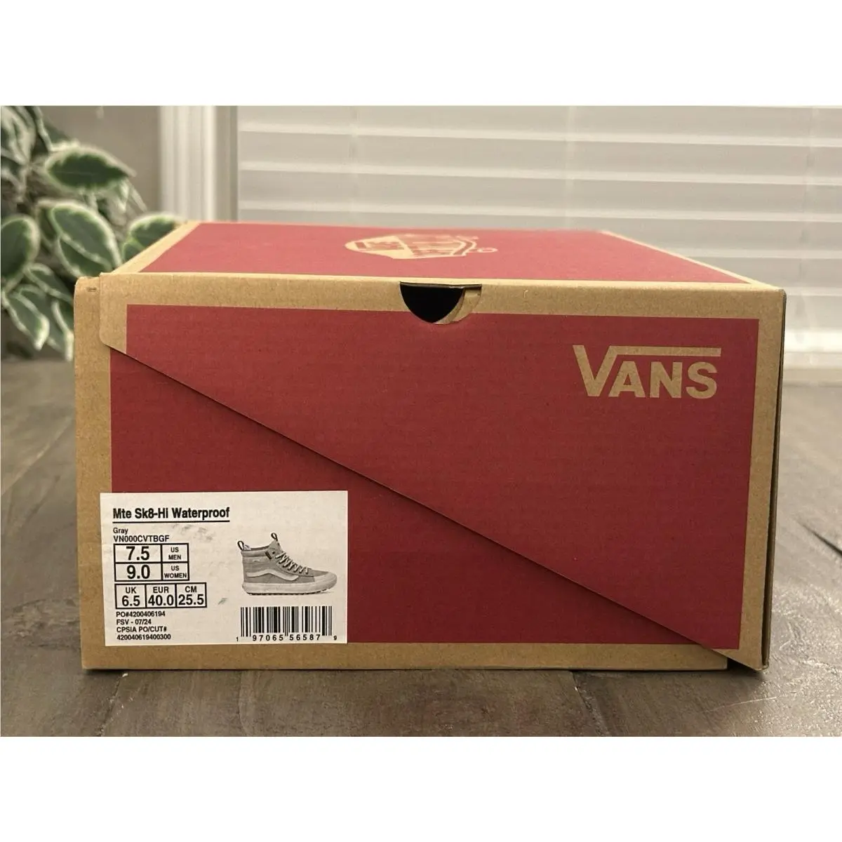 Vans shoes - Vans Mte Sk8-Hi Waterproof Sneakers Gray - VN000CVTBGF - Gray (UPC: 197065565879) 11