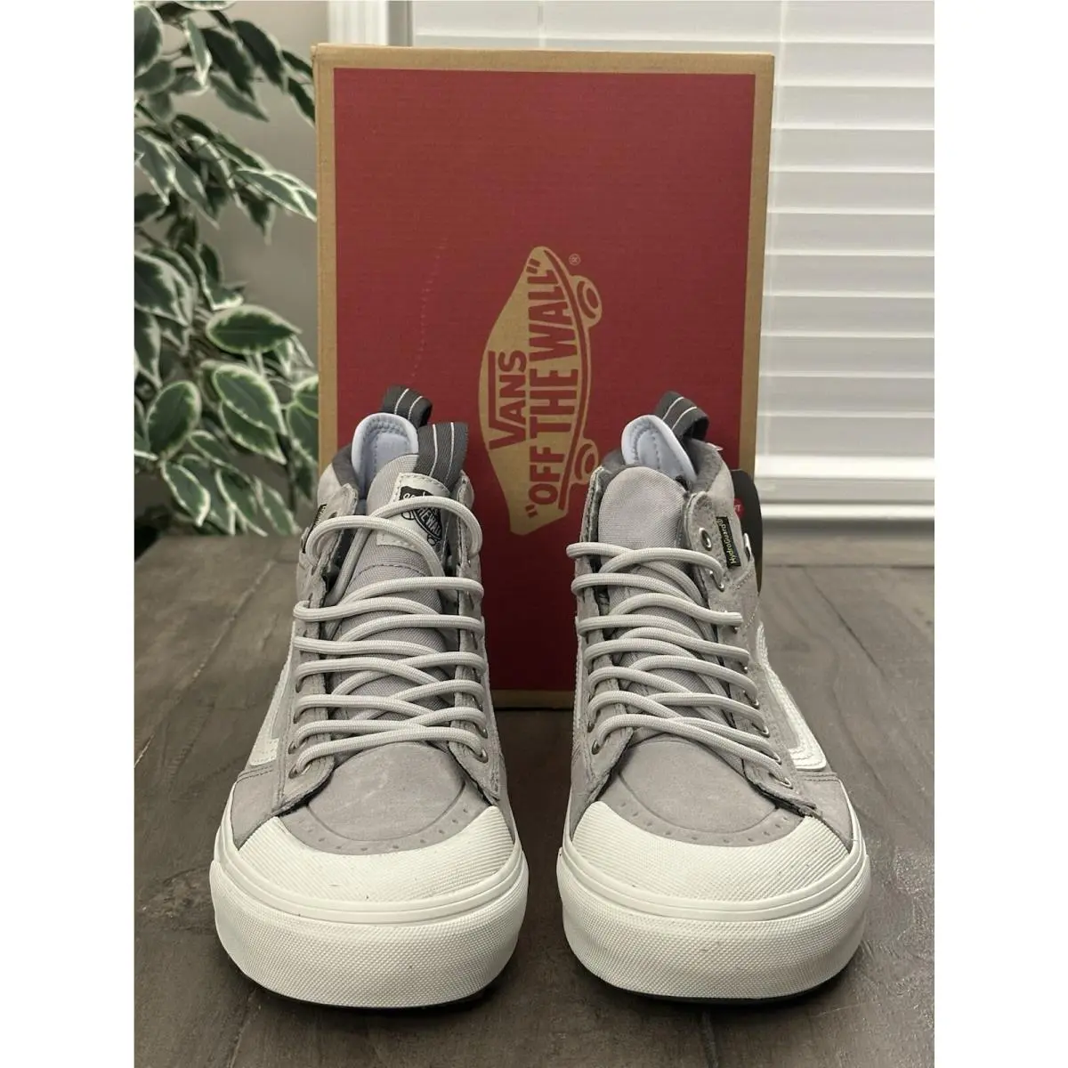 Vans shoes - Vans Mte Sk8-Hi Waterproof Sneakers Gray - VN000CVTBGF - Gray (UPC: 197065565879) 0