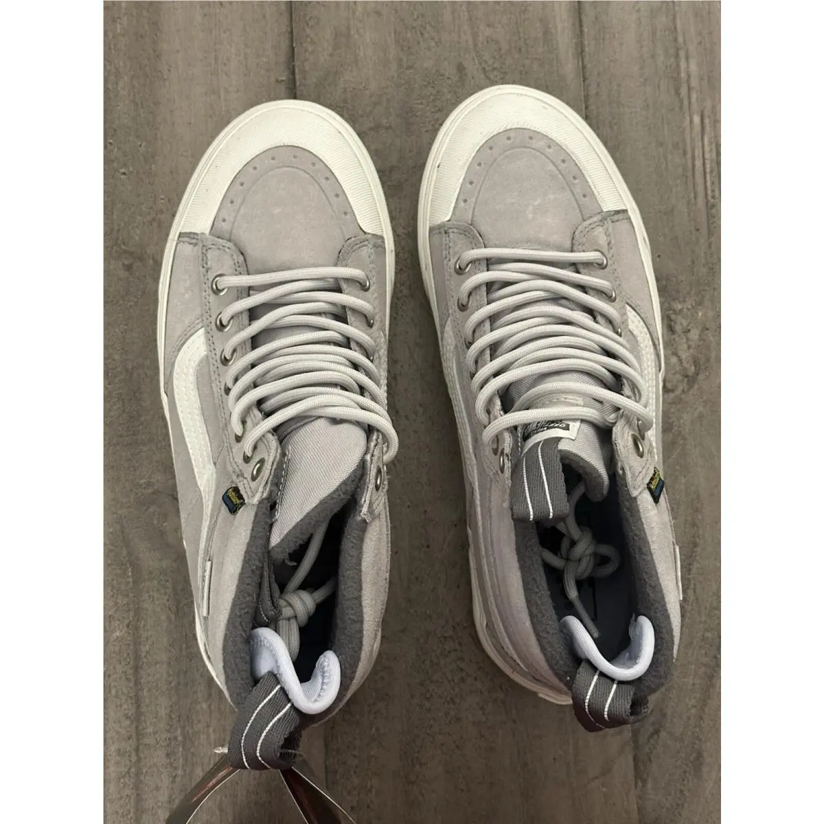 Vans shoes - Vans Mte Sk8-Hi Waterproof Sneakers Gray - VN000CVTBGF - Gray (UPC: 197065565879) 2