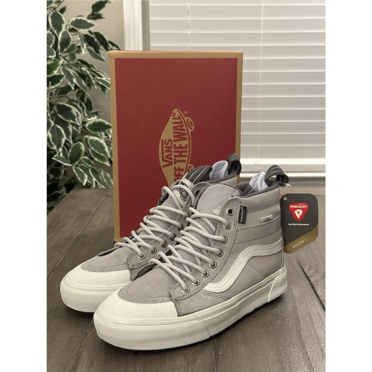 Vans shoes - Vans Mte Sk8-Hi Waterproof Sneakers Gray - VN000CVTBGF - Gray (UPC: 197065565879) 3