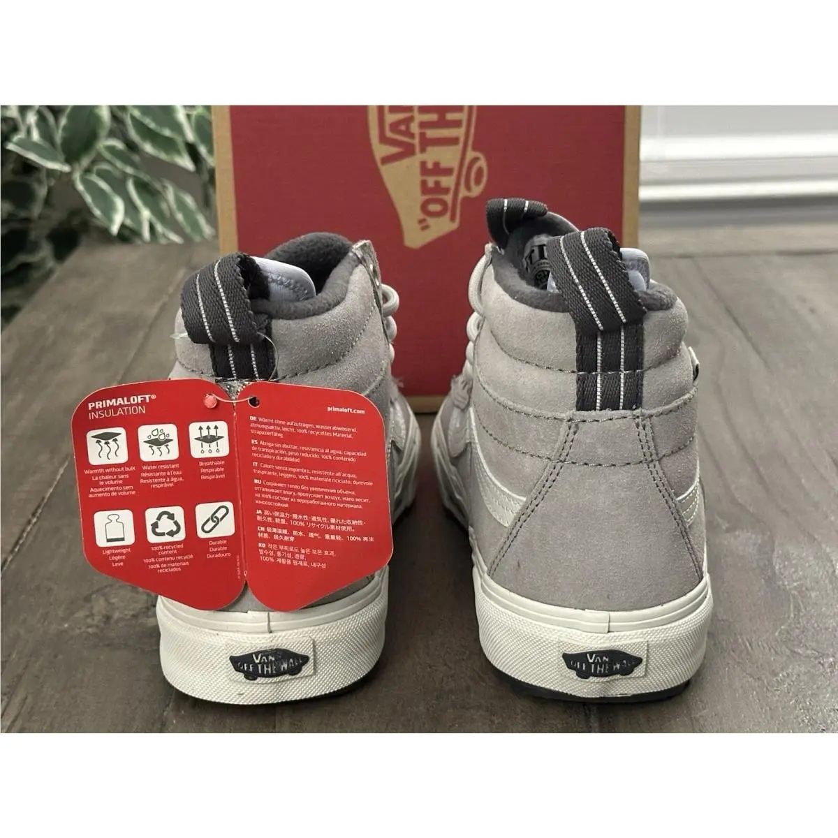 Vans shoes - Vans Mte Sk8-Hi Waterproof Sneakers Gray - VN000CVTBGF - Gray (UPC: 197065565879) 6