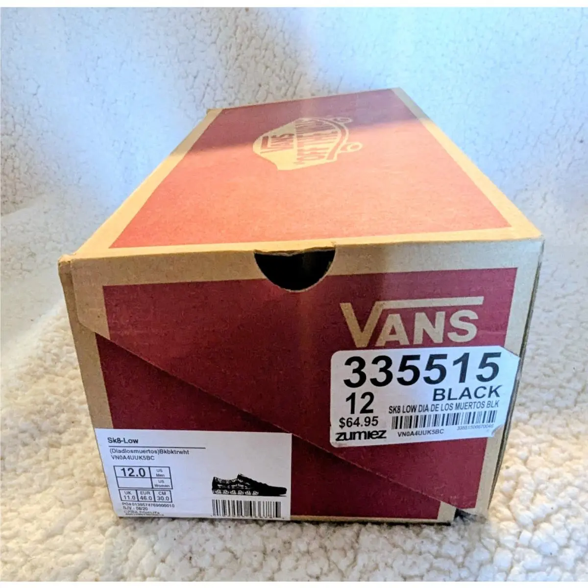 Vans shoes - VANS Sk8-Hi - Vans SK8-Low - Black (UPC: 194905465481) 4
