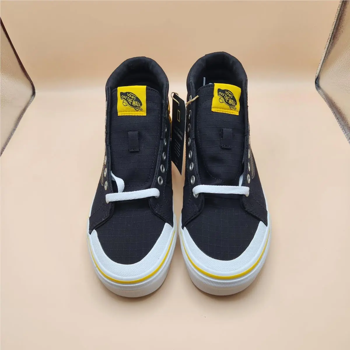 Vans shoes - Vans Sk8-Hi Reissue 13 National Geographic Logo - VN0A3TKPXHP - Black 0