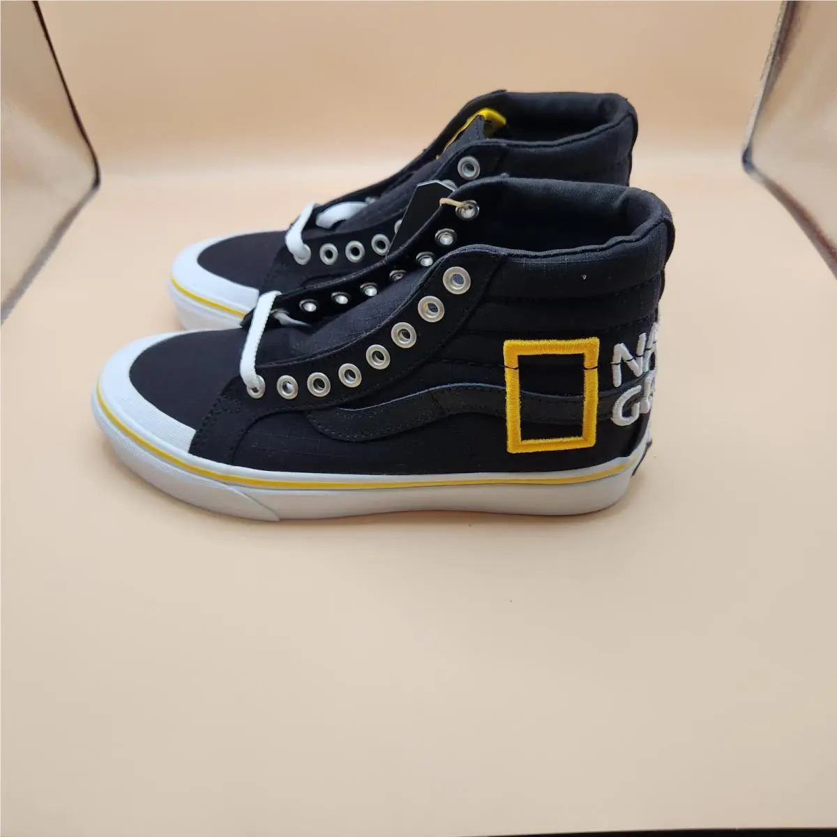 Vans shoes - Vans Sk8-Hi Reissue 13 National Geographic Logo - VN0A3TKPXHP - Black 2