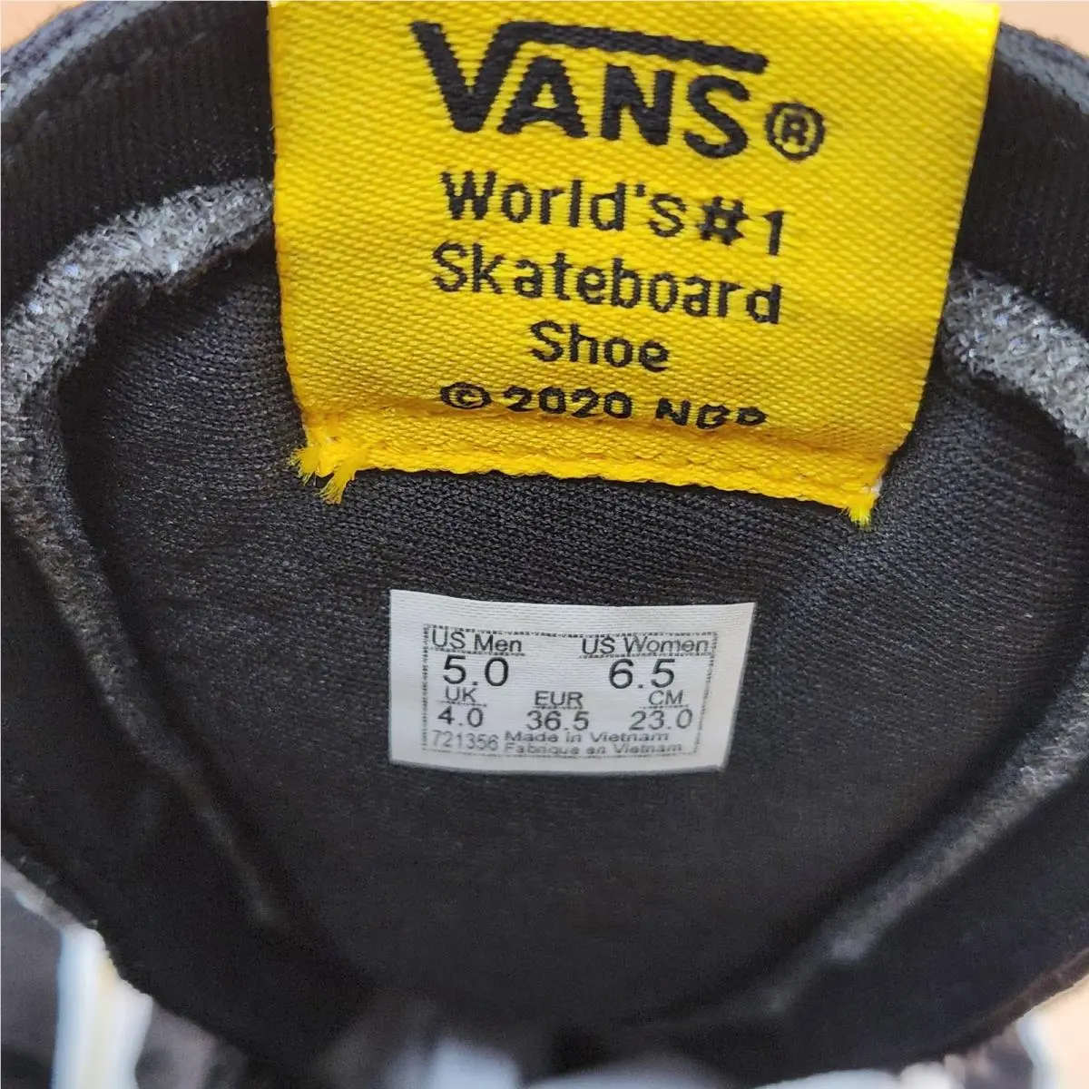 Vans shoes - Vans Sk8-Hi Reissue 13 National Geographic Logo - VN0A3TKPXHP - Black 4