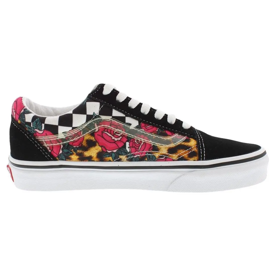Vans shoes - Rose/Animal Checkered, Main: Multi-Colored (UPC: 194901111245) 1