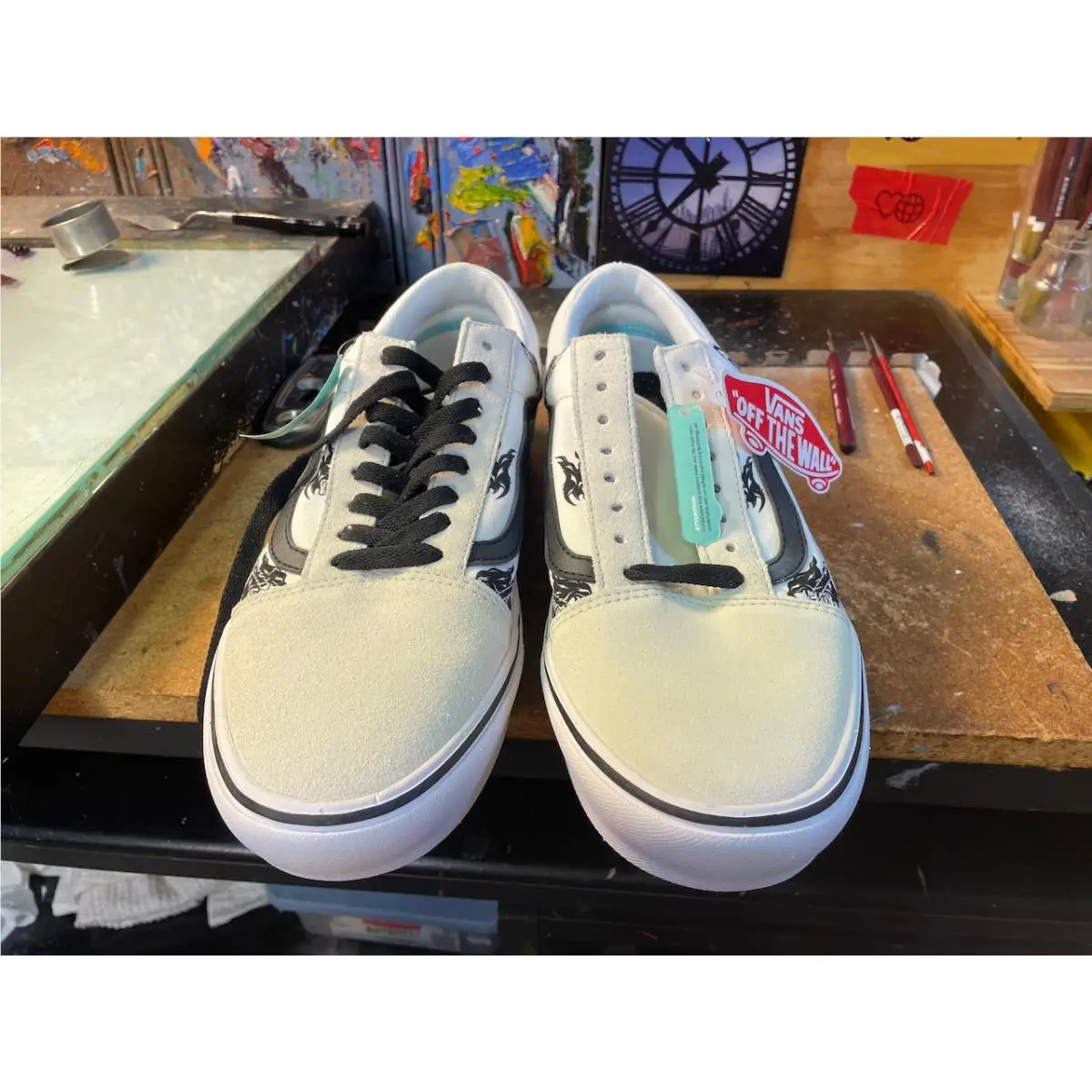 Vans shoes - VANS Old Skool - Old Skool - VN0A3WMA1RU - White 4