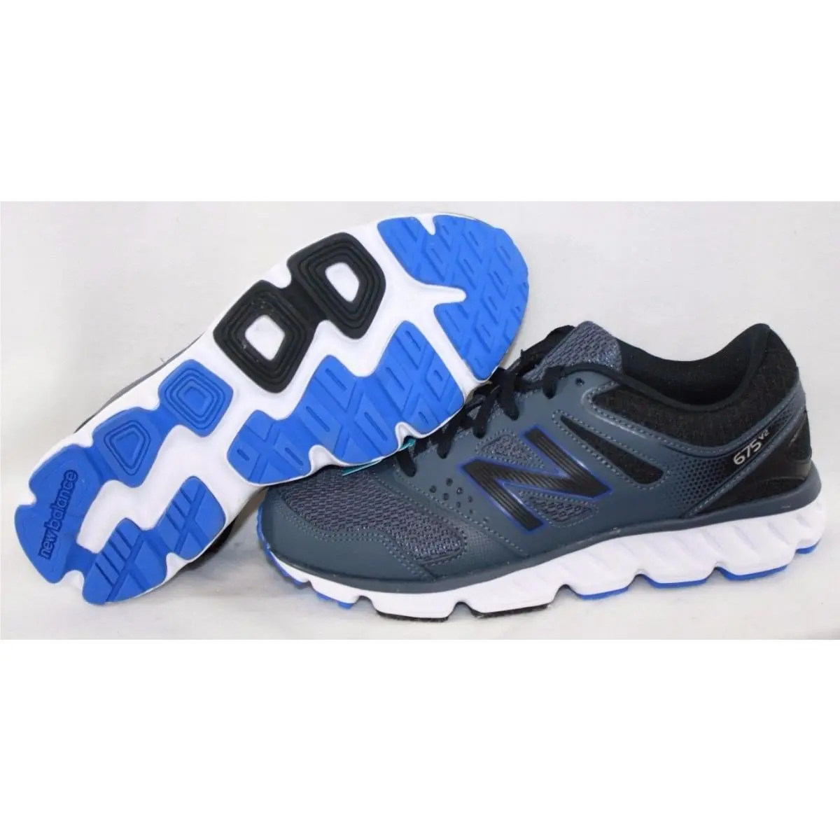 New Mens New Balance 675 CG2 Dark Grey Black Purple Running Sneakers Shoes