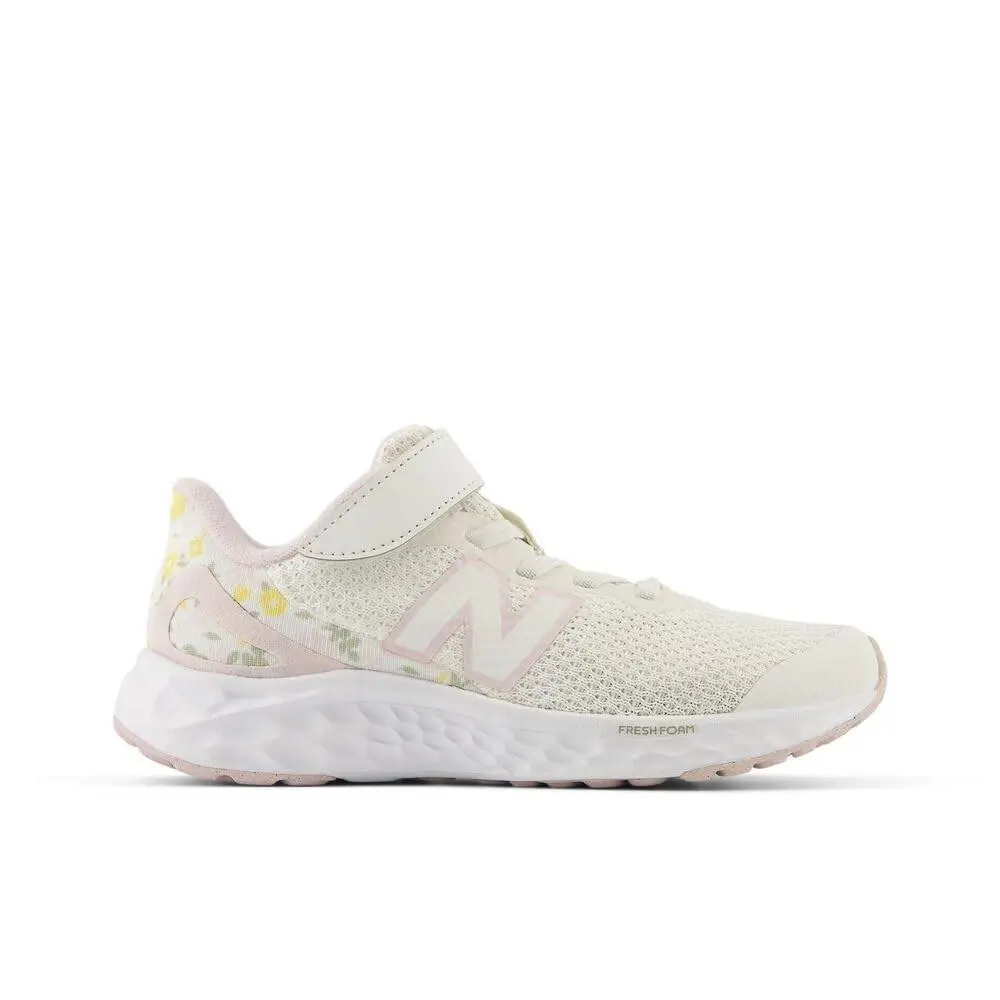 New Balance Fresh Foam Arishi V4 Sneakers Kids 3 Sea Salt Running Shoes ZOGG3120