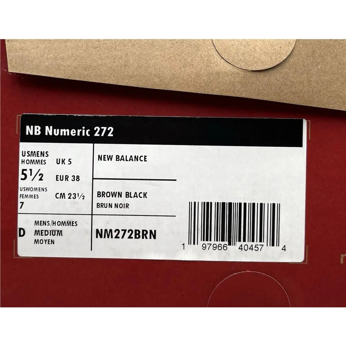 New Balance shoes - New Balance Numeric - Numeric - Brown (UPC: 197966404574) 9