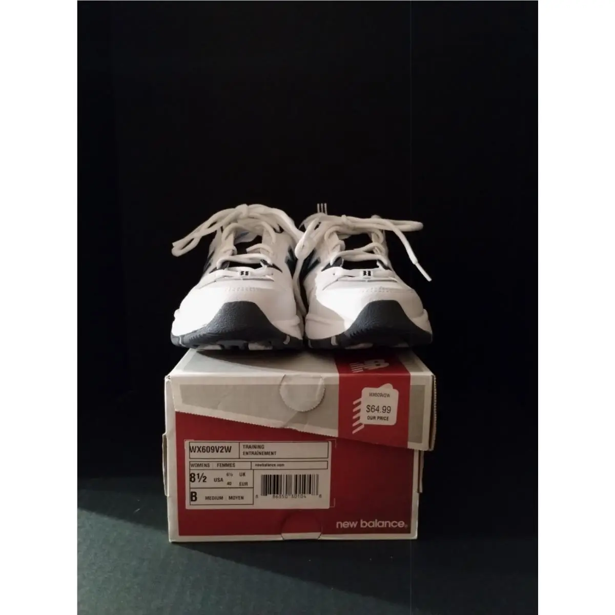 New Balance shoes - New Balance 609 - White and Blue 0
