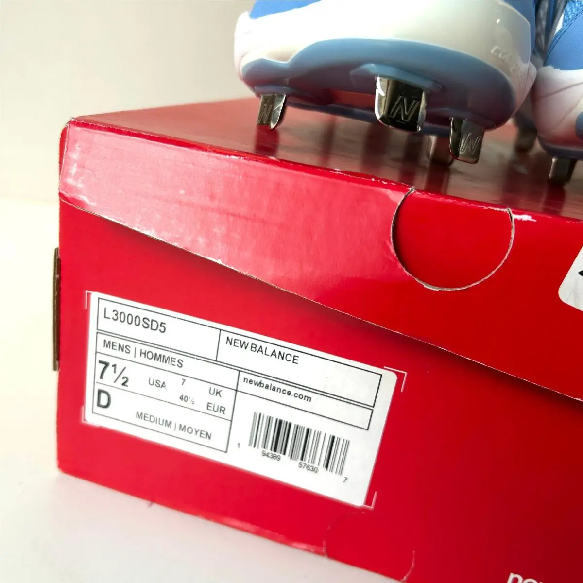New Balance shoes - New Balance Lacrosse - Lacrosse - L3000-D4 - Light Blue 0