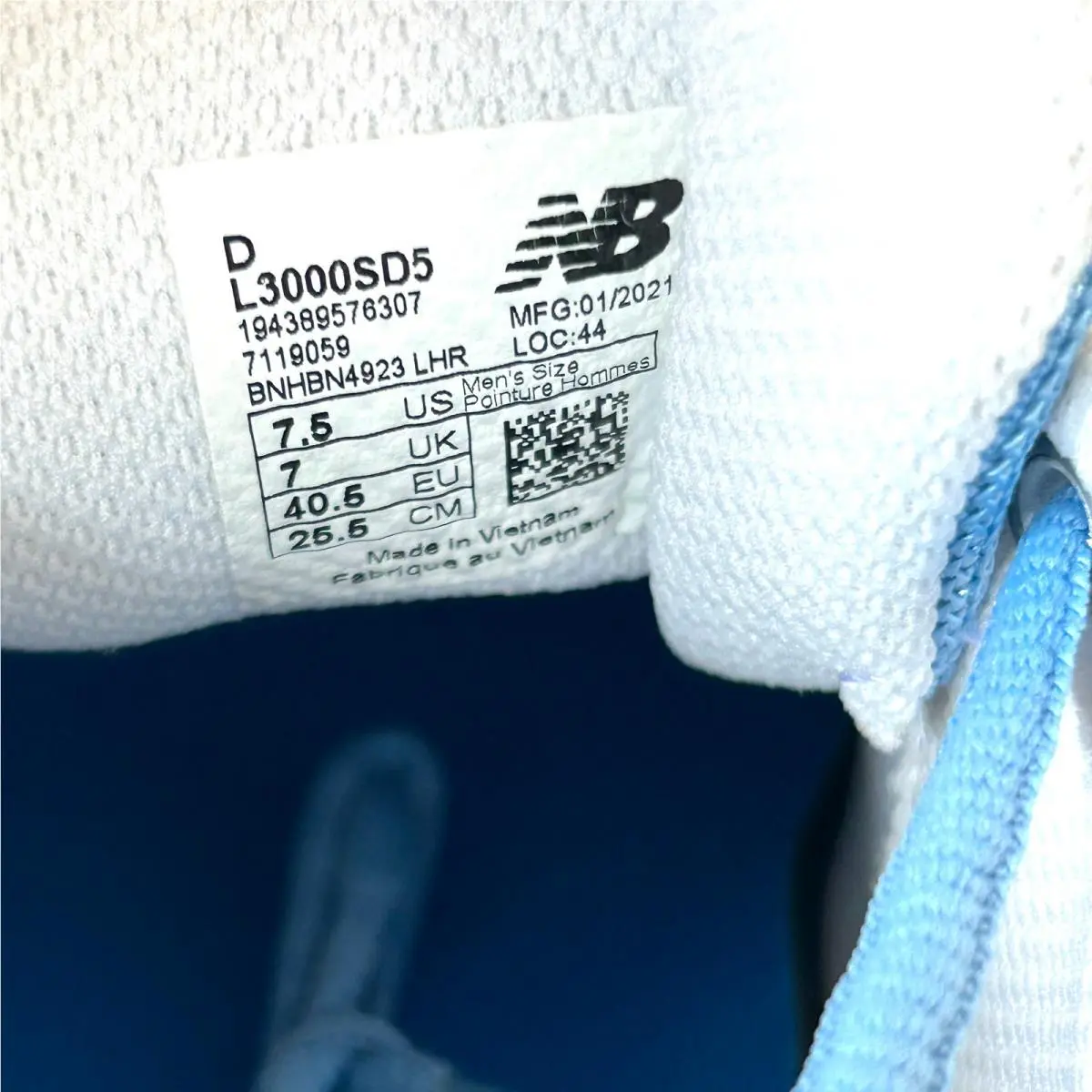 New Balance shoes - New Balance Lacrosse - Lacrosse - L3000-D4 - Light Blue 5