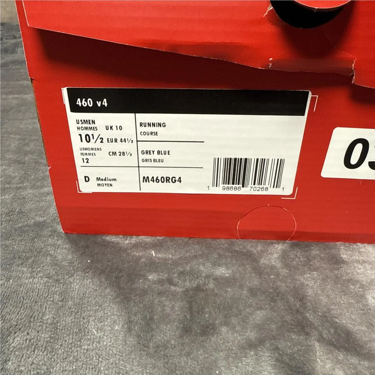 New Balance shoes - 460 v4 - M460RG4 4E - Blue 5