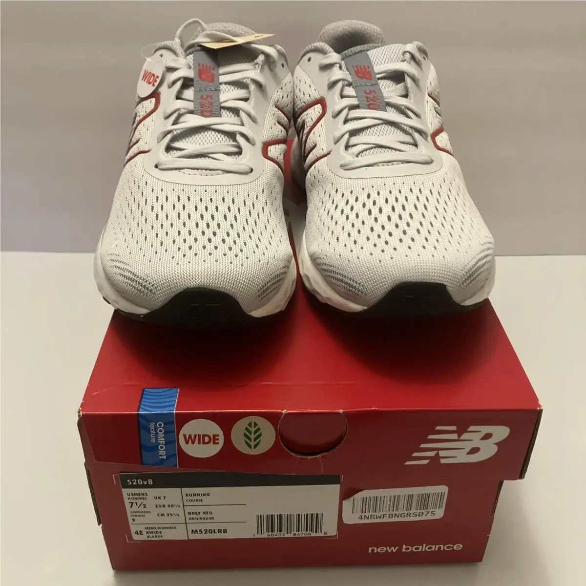 New Balance shoes - New Balance 520 - M520LR8 - Gray (UPC: 0196432847099) 2