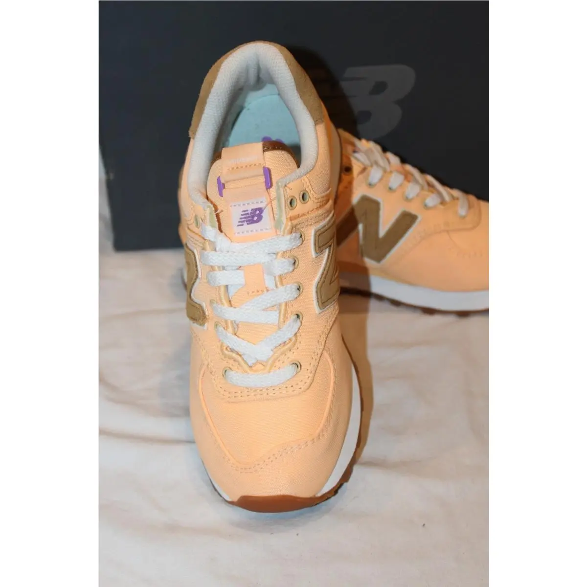 New Balance shoes - New Balance 574 - WL574BK2 - Orange 4