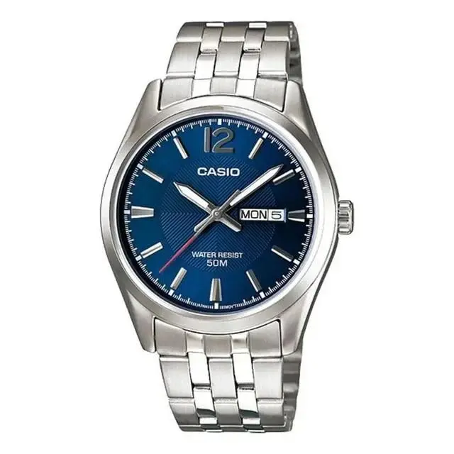 MTP-1335D-2A Men`s Quartz Watch Analog 38mm Case Stainless Steel Band by Casio