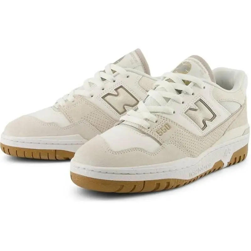 New Balance 550 Athletic Shoe Sea Salt / Linen / Stoneware Women Size 9.5 US