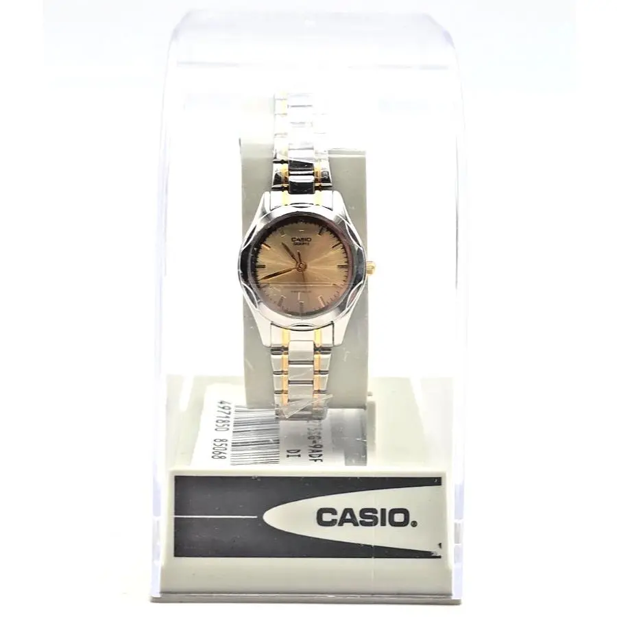 LTP-1275SG-9A Two Tone Stainless Steel Analog Womens Watch LTP-1275 by Casio