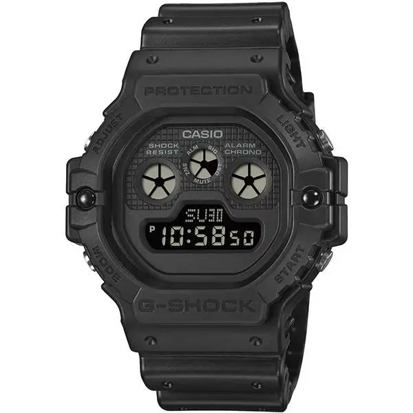 Casio G-shock DW-5900UBB-1D All Black Digital Men`s Watch –