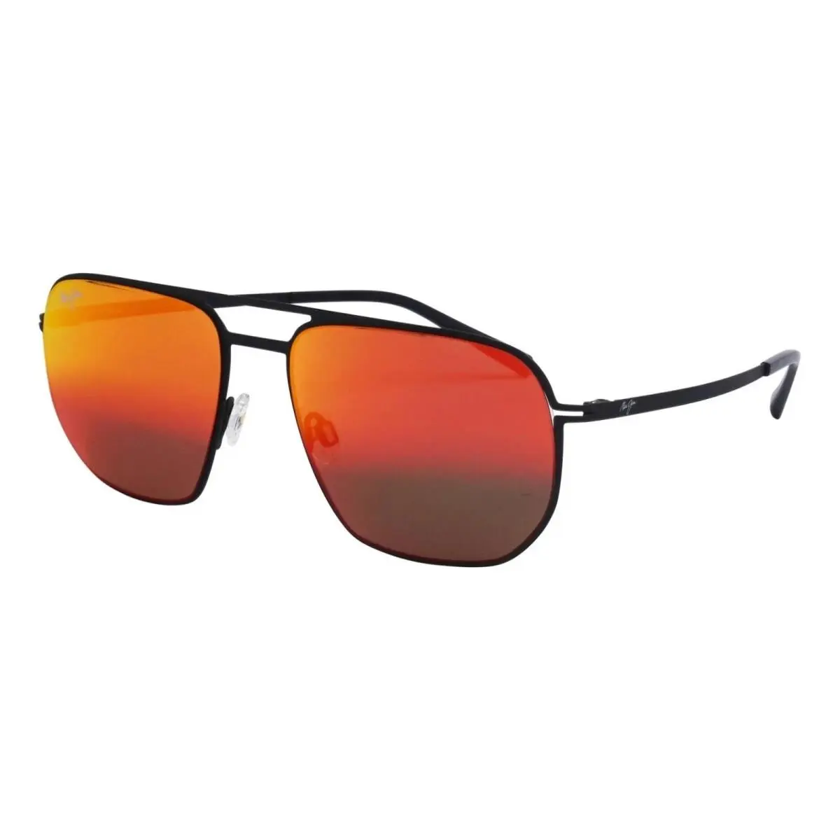 Shark`s Cove Matte Black / Hawaii Lava Polarized Lenses RM605-02 by Maui Jim
