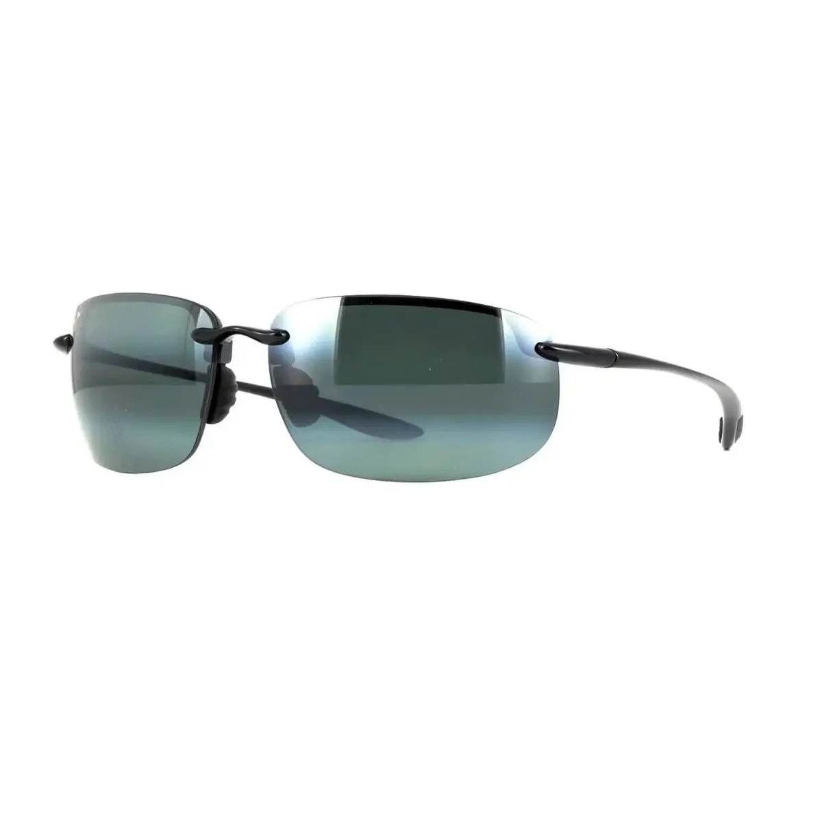 Ho`okipa Xlarge Black Gloss / Neutral Grey Polarized Lenses 456-02 by Maui Jim