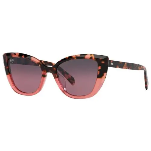 Blossom Pink Havana Rose Frame / Maui Rose Polarized Lens RS892-09 by Maui Jim