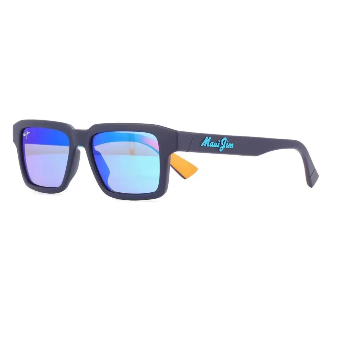 Kahiko Matte Dark Blue Frame / Blue Hawaii Polarized Lenses B635-03 by Maui Jim