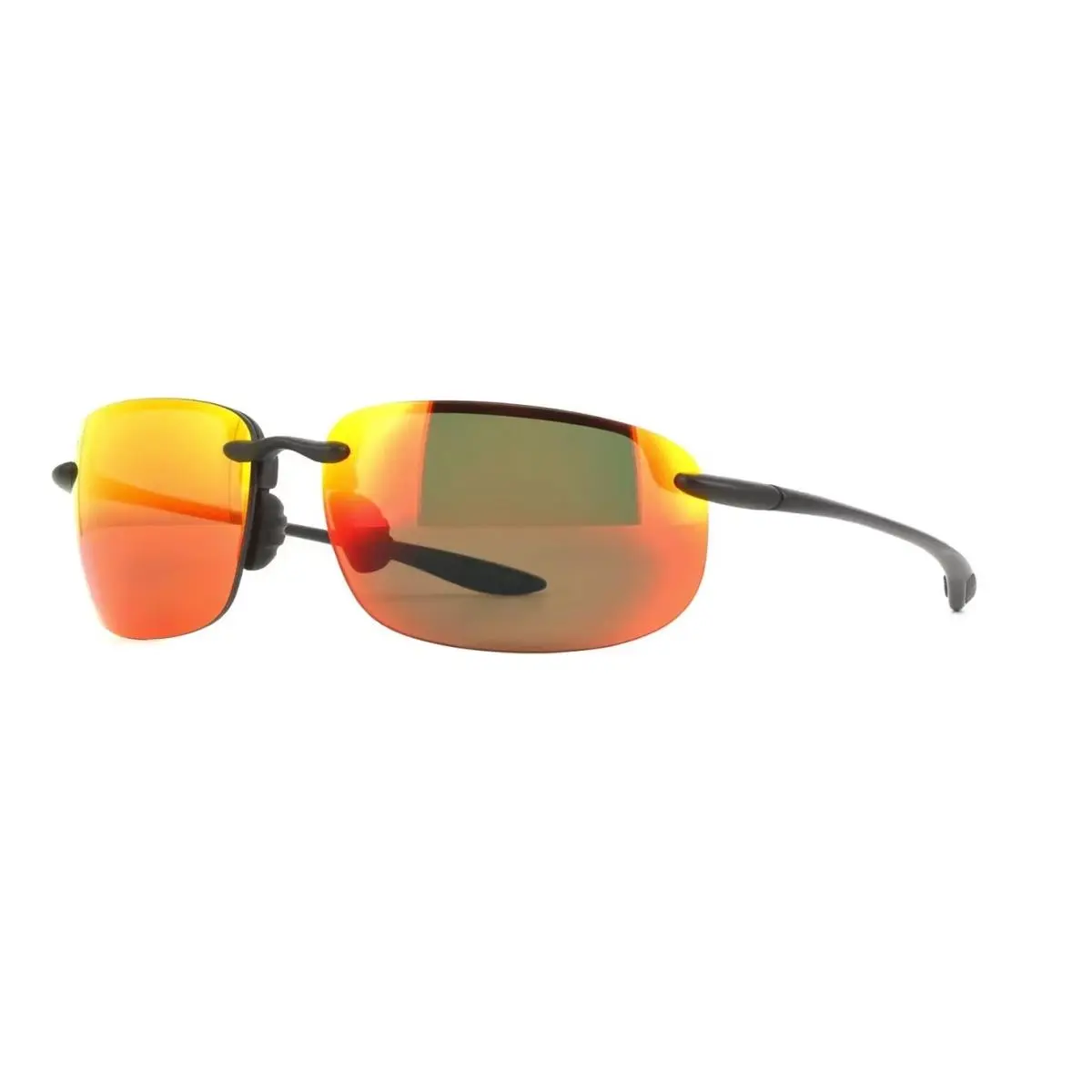 Maui Jim Ho`okipa Xlarge Matte Black / Hawaii Lava Polarized Lens RM456-02A