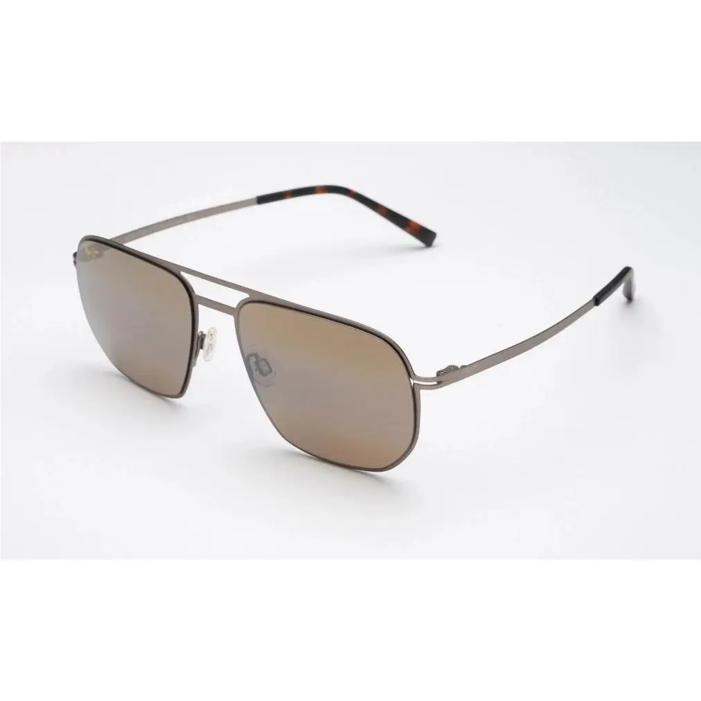 Shark`s Cove Satin Sepia / Hcl Bronze Polarized Lenses H605-01 by Maui Jim